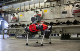 The ANYmal gas-leak and presence-detection robot is an example of where autonomous operations are going. Source: ANYbotics