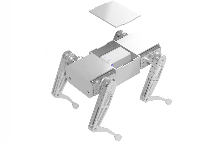 Batteries are essential to mobile robots such as this quadruped, says Proper Voltage.