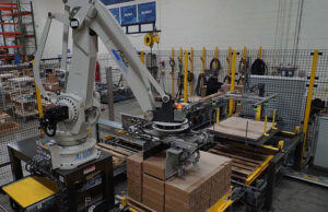 HowToRobot works with suppliers such as Columbia Okura on automating palletizing.