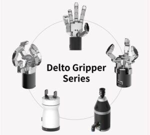 Tesollo has designed a range of robotic grippers, shown here.