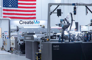 image of the createme mera on the factory floor.